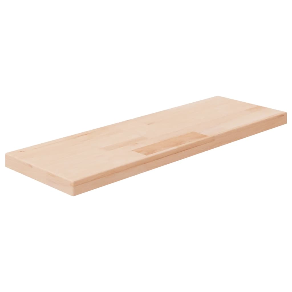 Berkfield Shelf Board 60x20x2.5 cm Untreated Solid Wood Oak