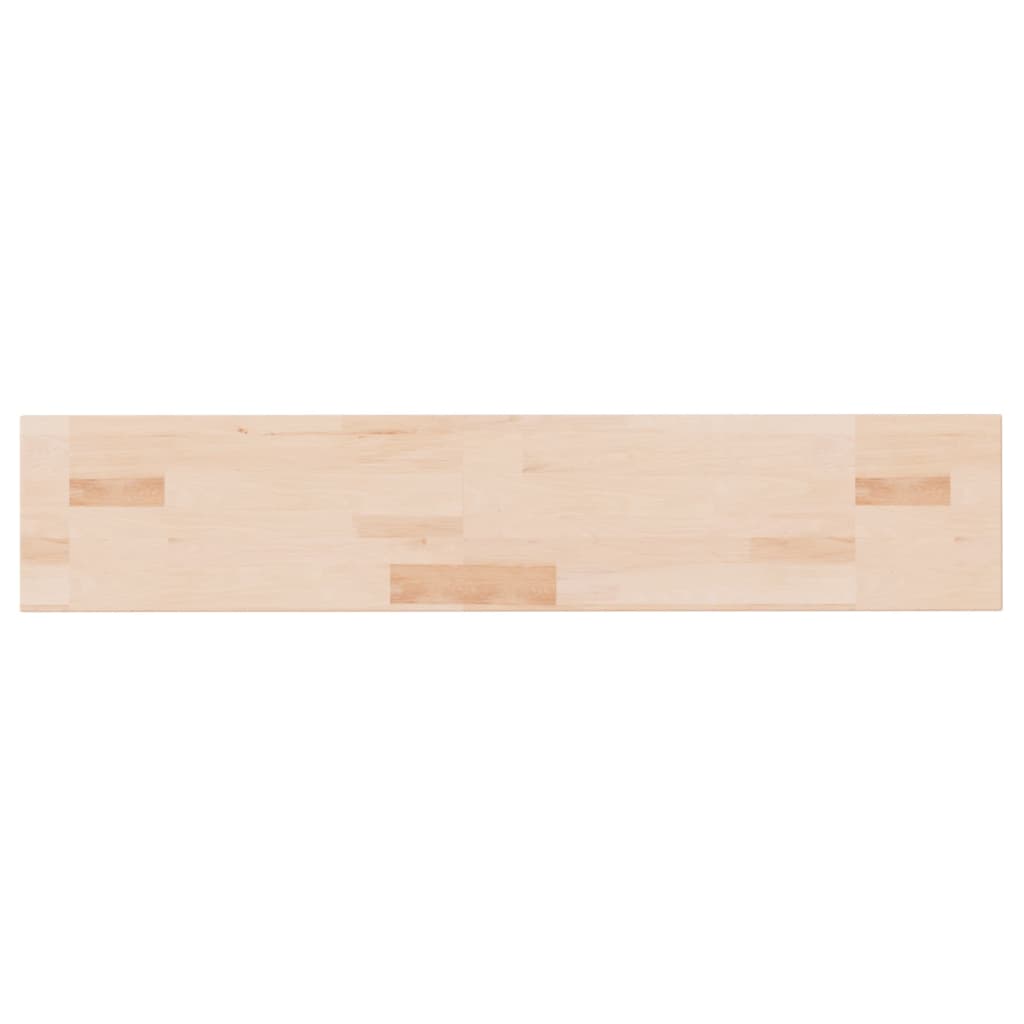 Berkfield Shelf Board 100x20x2.5 cm Untreated Solid Wood Oak