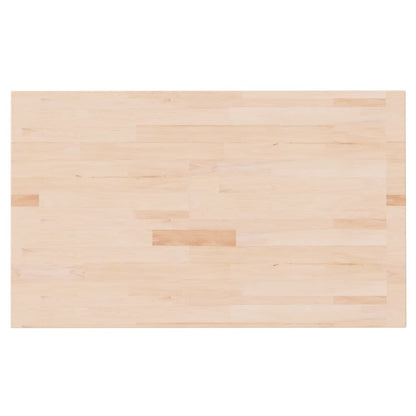 Berkfield Bathroom Countertop 60x40x2.5 cm Untreated Solid Wood