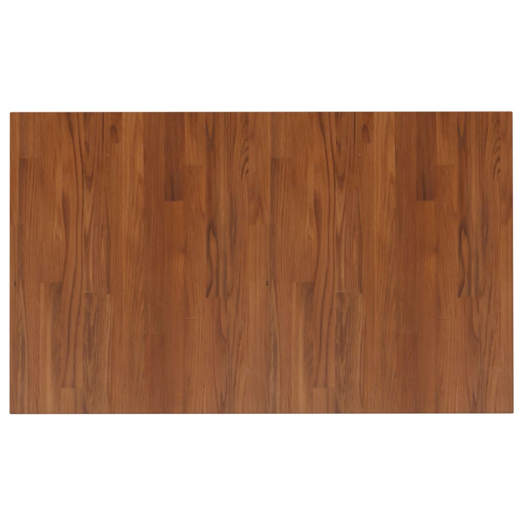 Berkfield Bathroom Countertop Dark Brown 100x60x2.5cm Treated Solid Wood