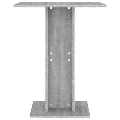 Berkfield Bistro Table Grey Sonoma 60x60x75 cm Engineered Wood