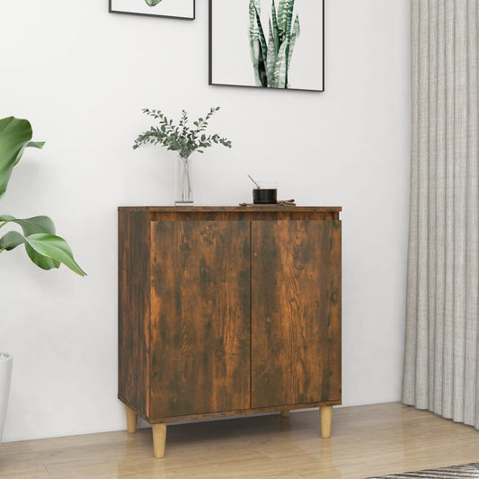 Berkfield Sideboard Smoked Oak 60x35x70 cm Engineered Wood