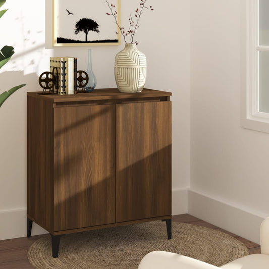 Berkfield Sideboard Brown Oak 60x35x70 cm Engineered Wood