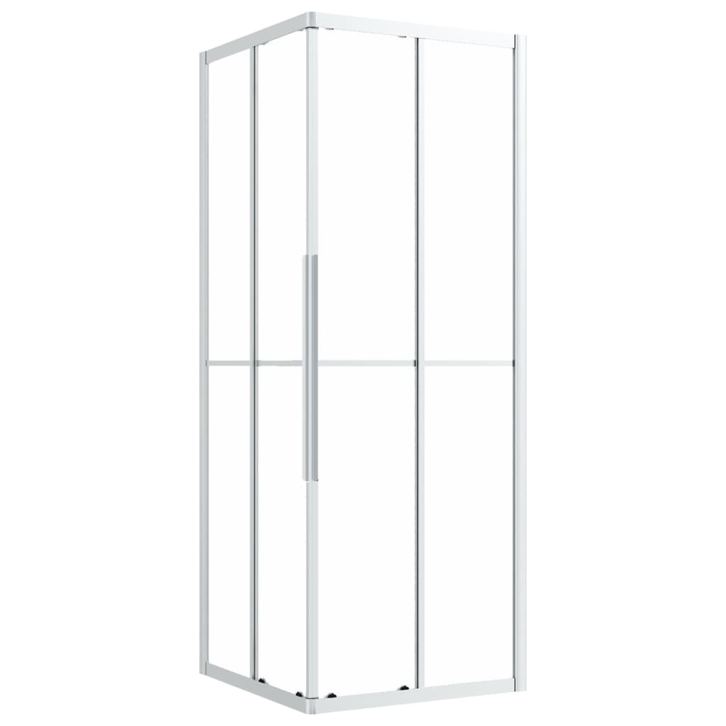Berkfield Shower Cabin Frosted ESG 70x70x180 cm