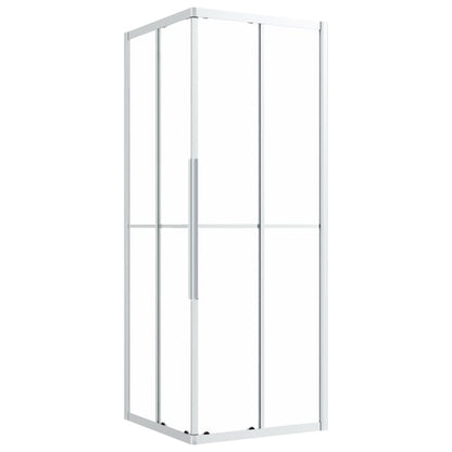 Berkfield Shower Cabin Frosted ESG 70x70x180 cm