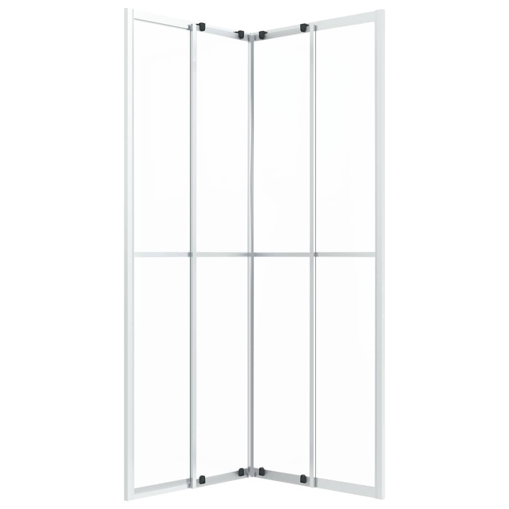 Berkfield Shower Cabin Frosted ESG 70x70x180 cm