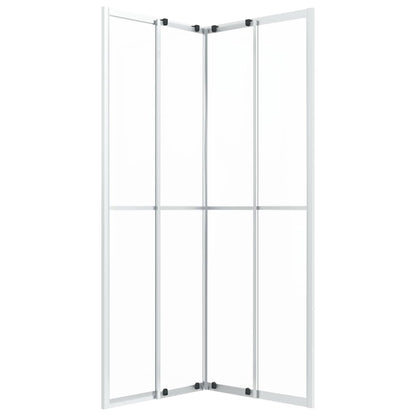 Berkfield Shower Cabin Frosted ESG 70x70x180 cm