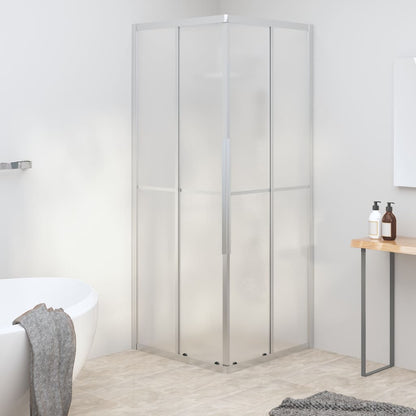 Berkfield Shower Cabin Frosted ESG 70x70x180 cm