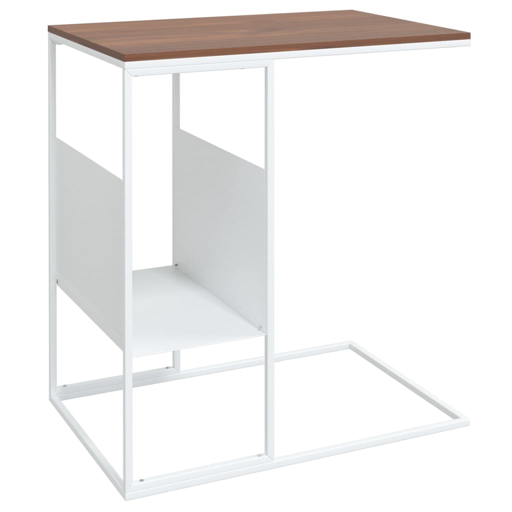 Berkfield Side Table white 55x36x59.5 cm Engineered Wood
