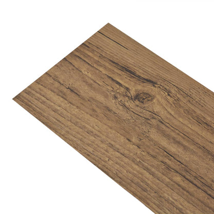 Berkfield Self-adhesive PVC Flooring Planks 2.51 m�__ 2 mm Walnut Brown