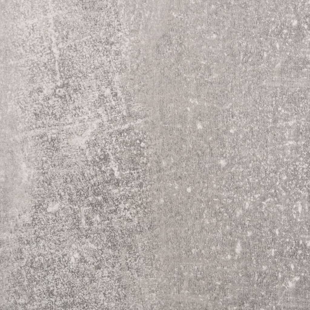 Berkfield Shoe Cabinet Concrete Grey 59x17x81 cm Engineered Wood