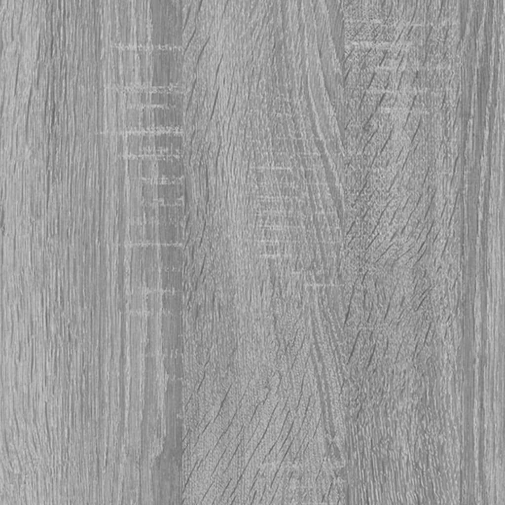 Berkfield Shoe Cabinet Grey Sonoma 63x24x103 cm Engineered Wood