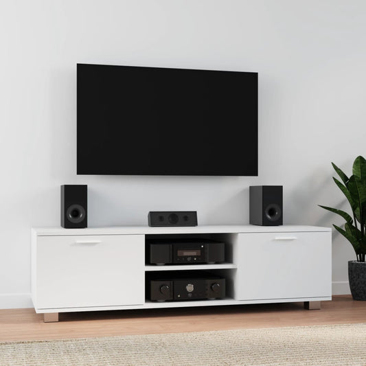 Berkfield TV Cabinet White 140x40.5x35 cm Engineered Wood