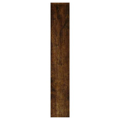 Berkfield Shoe Cabinet with Mirror 3-Layer Smoked Oak 63x17x102.5 cm