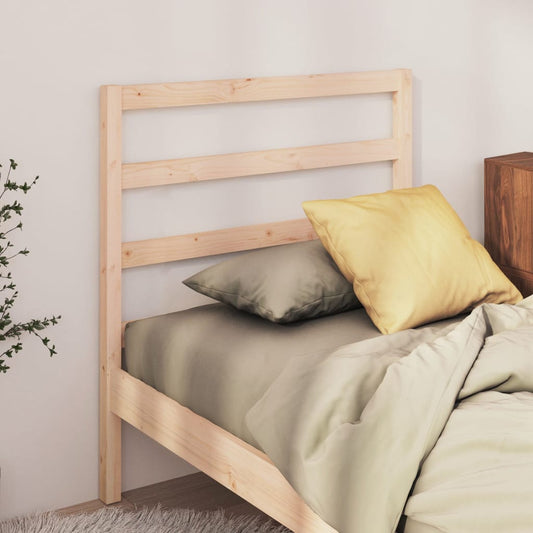 Berkfield Bed Headboard 96x4x100 cm Solid Wood Pine