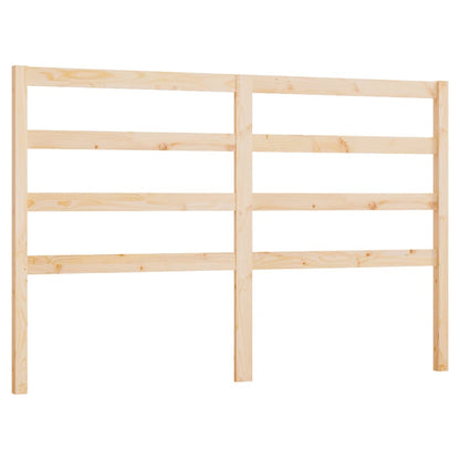 Berkfield Bed Headboard 141x4x100 cm Solid Wood Pine