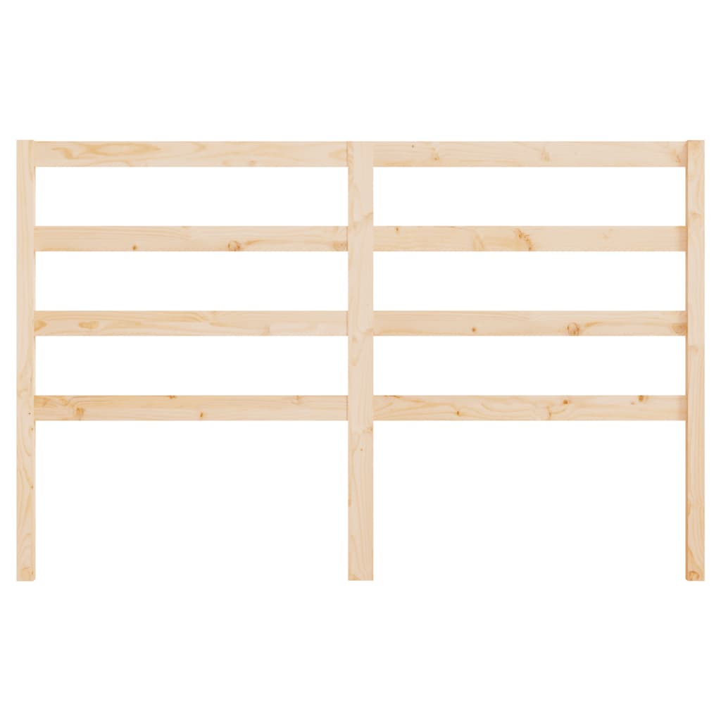 Berkfield Bed Headboard 141x4x100 cm Solid Wood Pine