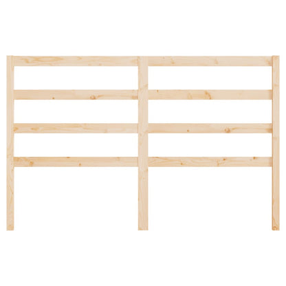 Berkfield Bed Headboard 141x4x100 cm Solid Wood Pine