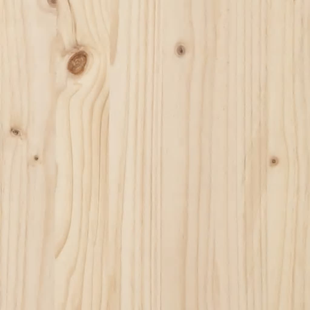 Berkfield Bed Headboard 141x4x100 cm Solid Wood Pine