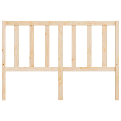 Berkfield Bed Headboard 126x4x100 cm Solid Wood Pine