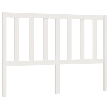 Berkfield Bed Headboard White 166x4x100 cm Solid Wood Pine