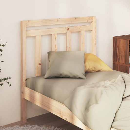 Berkfield Bed Headboard 106x4x100 cm Solid Wood Pine