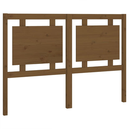Berkfield Bed Headboard Honey Brown 140.5x4x100 cm Solid Pine Wood