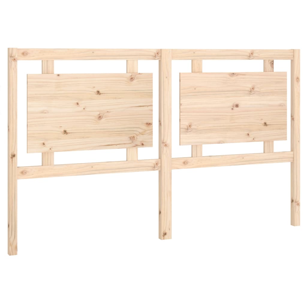 Berkfield Bed Headboard 165.5x4x100 cm Solid Pine Wood