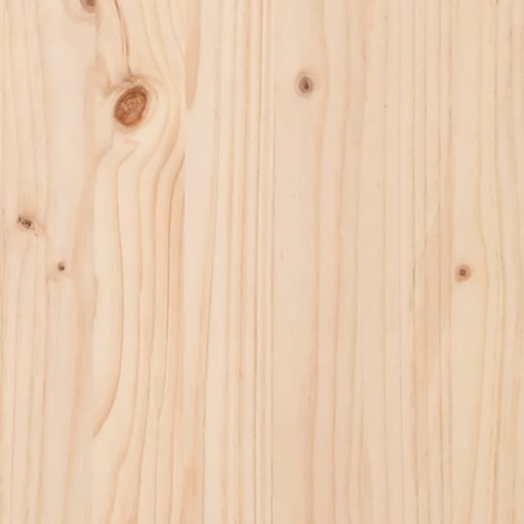 Berkfield Bed Headboard 165.5x4x100 cm Solid Pine Wood