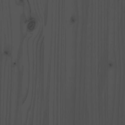 Berkfield Bed Headboard Grey 165.5x4x100 cm Solid Pine Wood