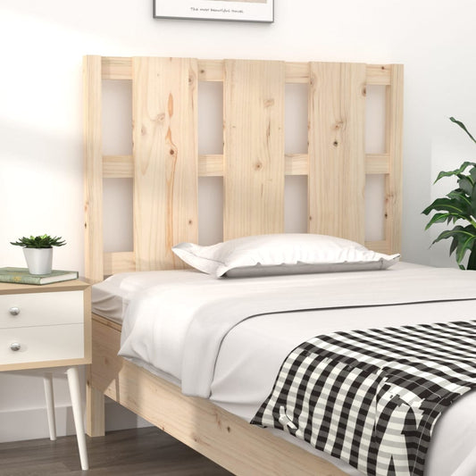 Berkfield Bed Headboard 105.5x4x100 cm Solid Wood Pine
