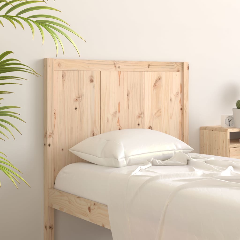 Berkfield Bed Headboard 105.5x4x100 cm Solid Pine Wood