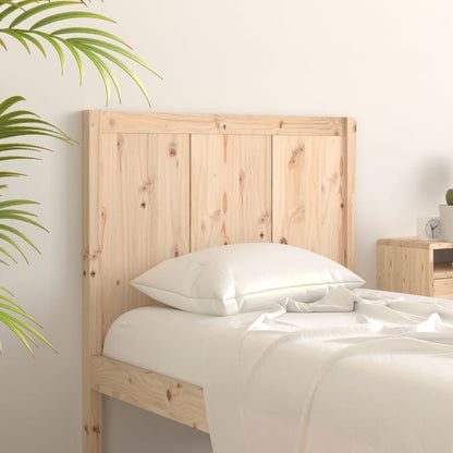 Berkfield Bed Headboard 105.5x4x100 cm Solid Pine Wood