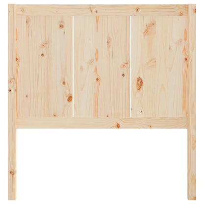 Berkfield Bed Headboard 105.5x4x100 cm Solid Pine Wood