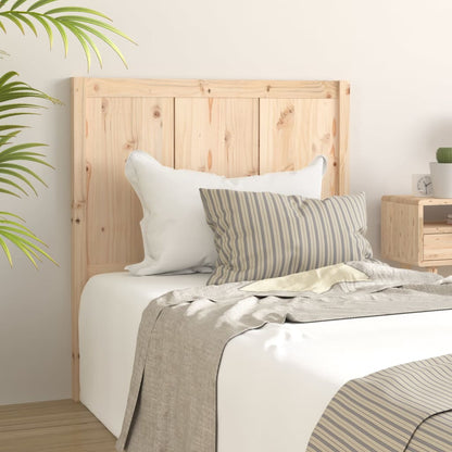 Berkfield Bed Headboard 105.5x4x100 cm Solid Pine Wood