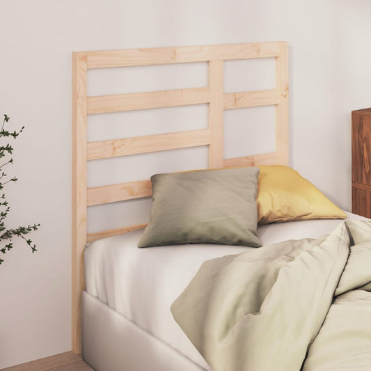 Berkfield Bed Headboard 81x4x104 cm Solid Wood Pine