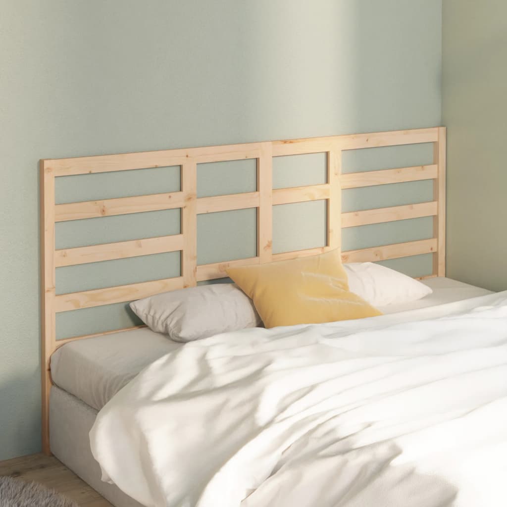 Berkfield Bed Headboard 186x4x104 cm Solid Wood Pine