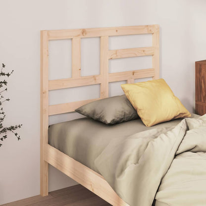 Berkfield Bed Headboard 96x4x104 cm Solid Wood Pine