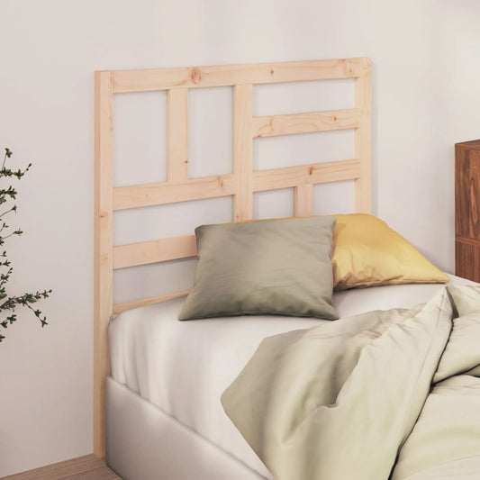Berkfield Bed Headboard 106x4x104 cm Solid Wood Pine
