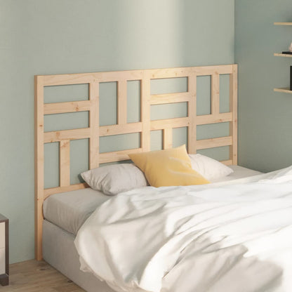 Berkfield Bed Headboard 141x4x104 cm Solid Wood Pine