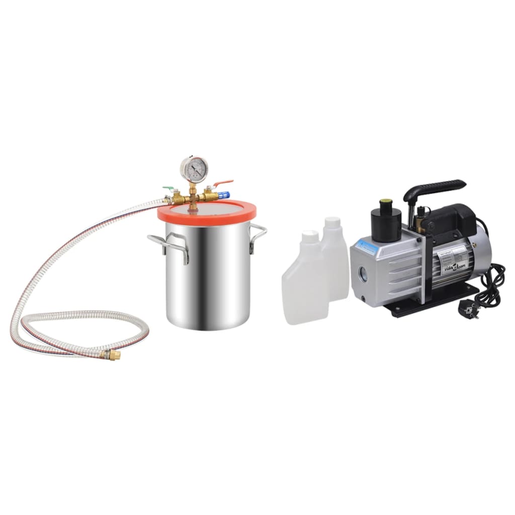 Berkfield Vacuum Chamber with 2-stage Pump 5.5 L
