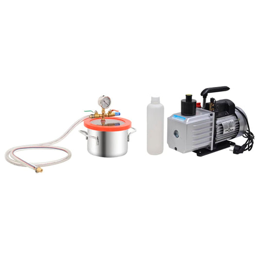 Berkfield Vacuum Chamber with 2-stage Pump 3.7 L