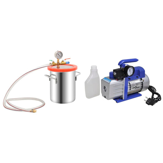 Berkfield Vacuum Chamber with Single-stage Pump 5.5 L
