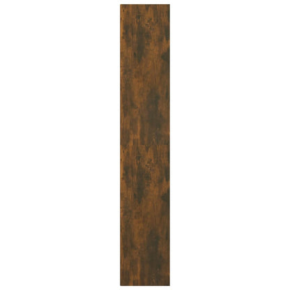Berkfield Book Cabinet Smoked Oak 36x30x171 cm Engineered Wood