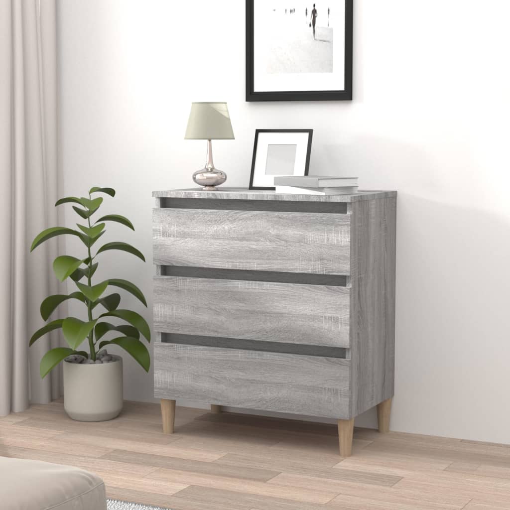 Berkfield Sideboard Grey Sonoma 60x35x69 cm Engineered Wood