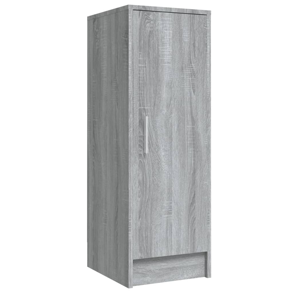 Berkfield Shoe Cabinet Grey Sonoma 32x35x92 cm Engineered Wood