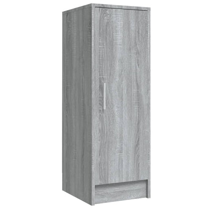 Berkfield Shoe Cabinet Grey Sonoma 32x35x92 cm Engineered Wood