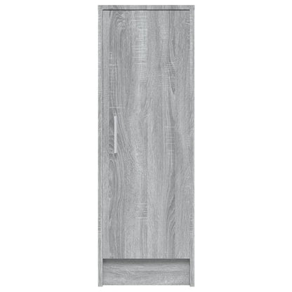Berkfield Shoe Cabinet Grey Sonoma 32x35x92 cm Engineered Wood