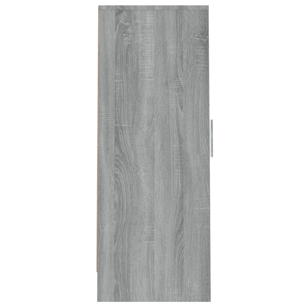 Berkfield Shoe Cabinet Grey Sonoma 32x35x92 cm Engineered Wood