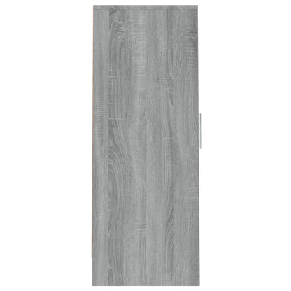 Berkfield Shoe Cabinet Grey Sonoma 32x35x92 cm Engineered Wood